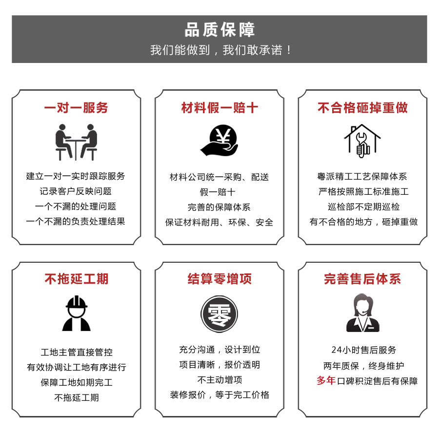 橙造装修质量保障